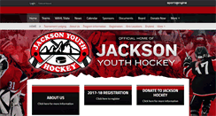 Desktop Screenshot of jyhockey.org
